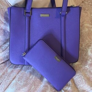 Kate Spade Purse w/matching Wallet